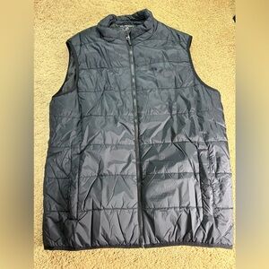 Swiss Tech Men's Large Black Quilted Vest